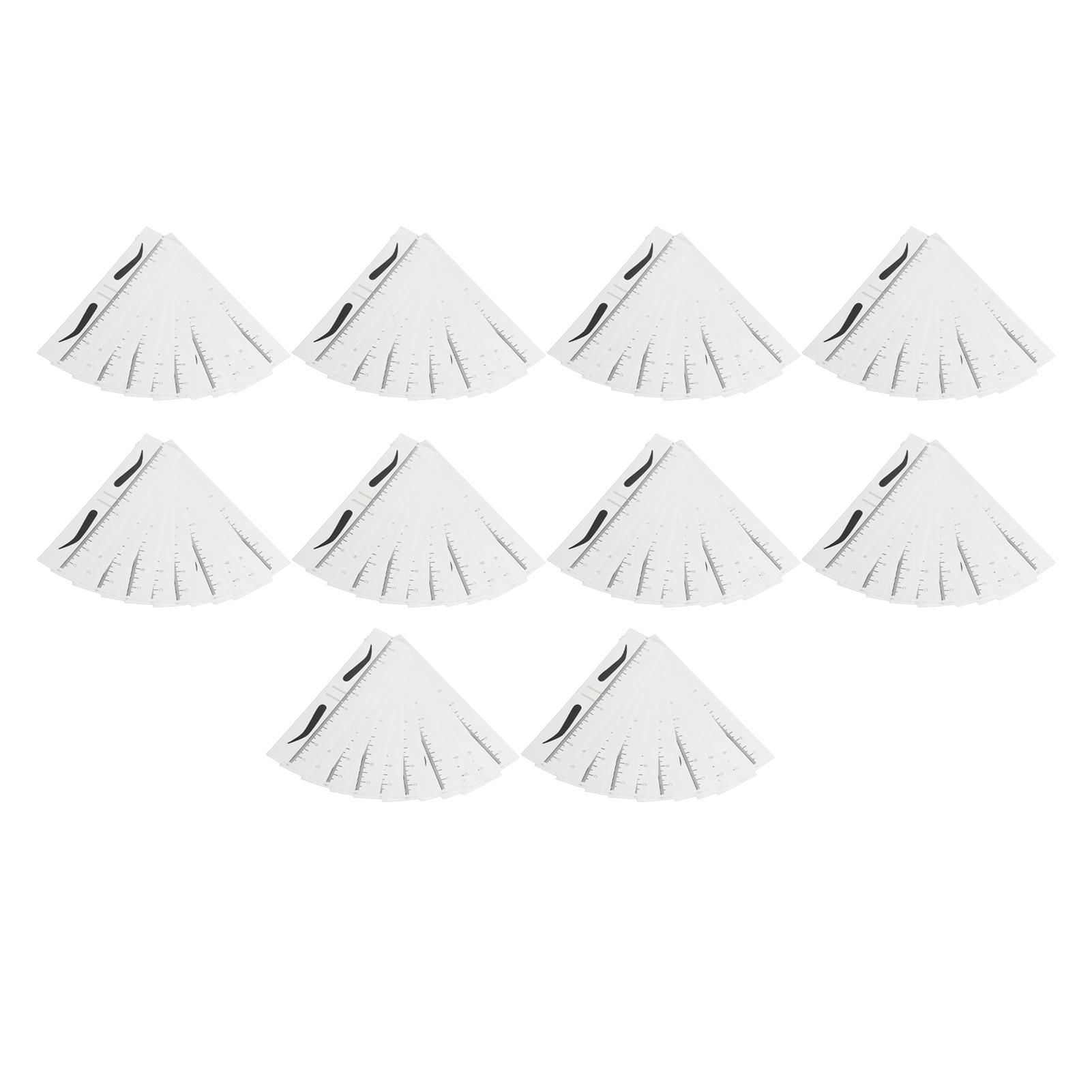 100 шт. Одноразовые шаблоны для бровей, наклейки-линейки, самоклеящиеся, простые в использовании, трафареты для бровей, микроблейдинг
100 шт. Одноразовые шаблоны для бровей, наклейки-линейки, самоклеящиеся, простые в использовании, трафареты для бровей, микроблейдинг