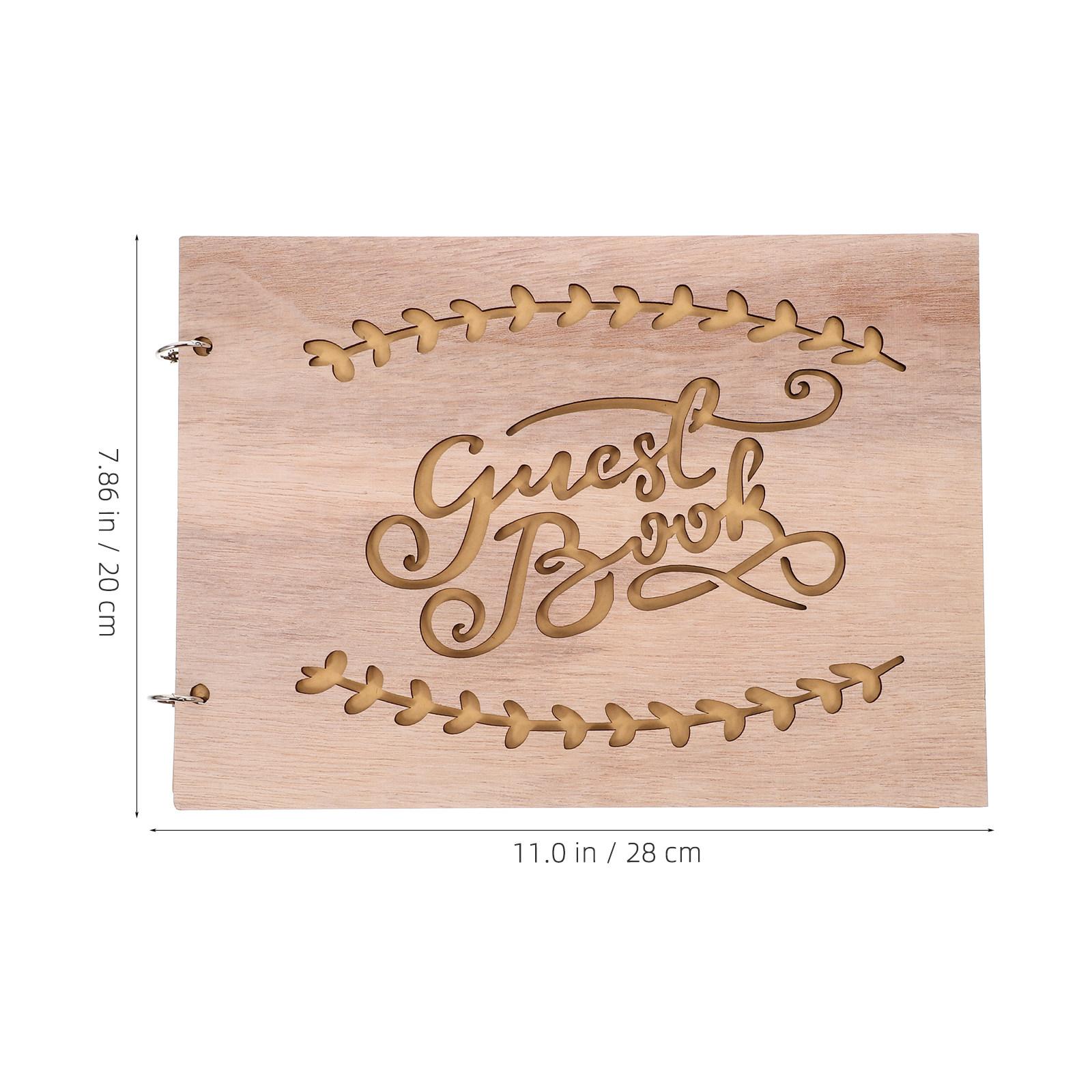 Rustic Wooden Wedding Guest Book Beige 20 Pages Elegant Keepsake for Wedding Reception Engagement Anniversary Special Moments other
Rustic Wooden Wedding Guest Book Beige 20 Pages Elegant Keepsake for Wedding Reception Engagement Anniversary Special Moments other