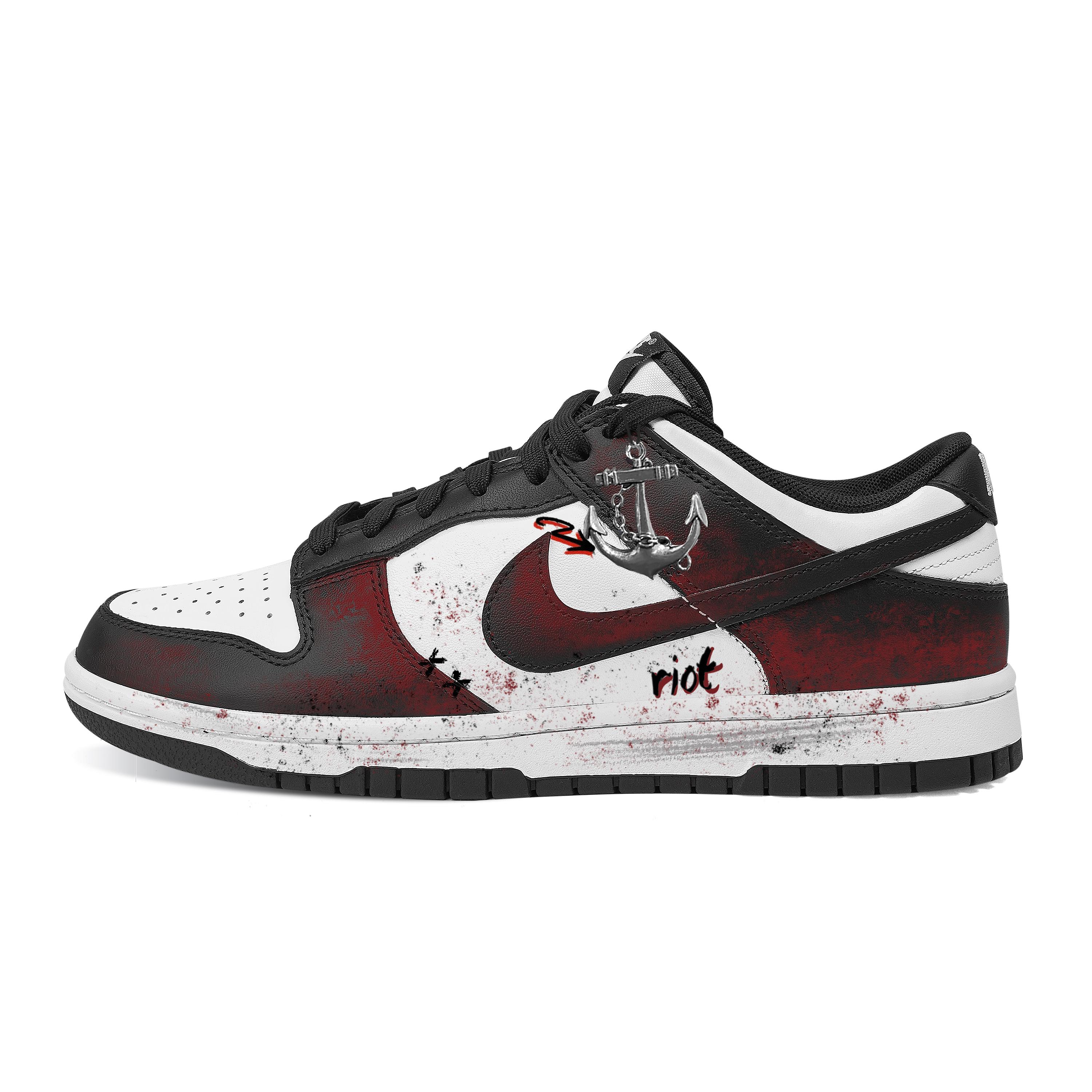 Nike Dunk Showa Records Abrasion Resistant Low top Skateboard Shoes Unisex Black Red DD1391-100(Team529-) 36.5
Nike Dunk Showa Records Abrasion Resistant Low top Skateboard Shoes Unisex Black Red DD1391-100(Team529-) 36.5