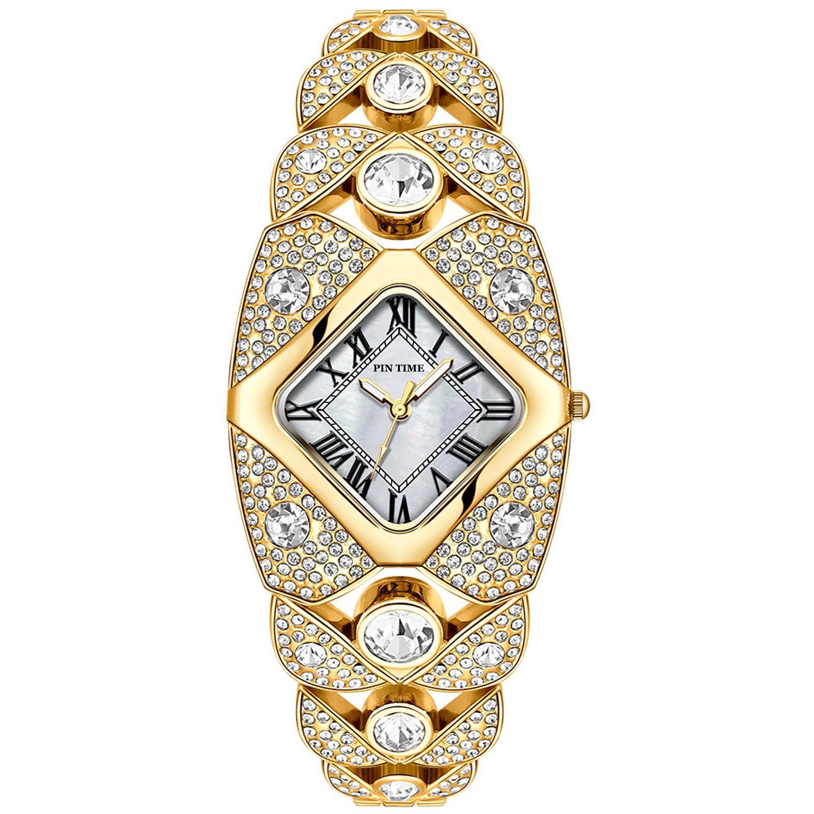 Women s Watch Light Luxury Fashion Diamond Bracelet Waterproof Ladies Quartz Watches Clock Gift Wristwatch золотий/білий
Women s Watch Light Luxury Fashion Diamond Bracelet Waterproof Ladies Quartz Watches Clock Gift Wristwatch золотий/білий