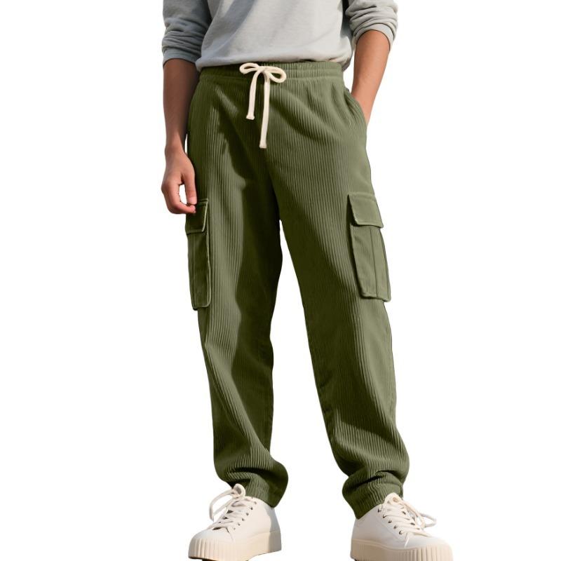 Corduroy Summer New Retro Workwear Casual Sports Pants for Men Loose Straight Wide Legs XXXL армія зелений колір
Corduroy Summer New Retro Workwear Casual Sports Pants for Men Loose Straight Wide Legs XXXL армія зелений колір