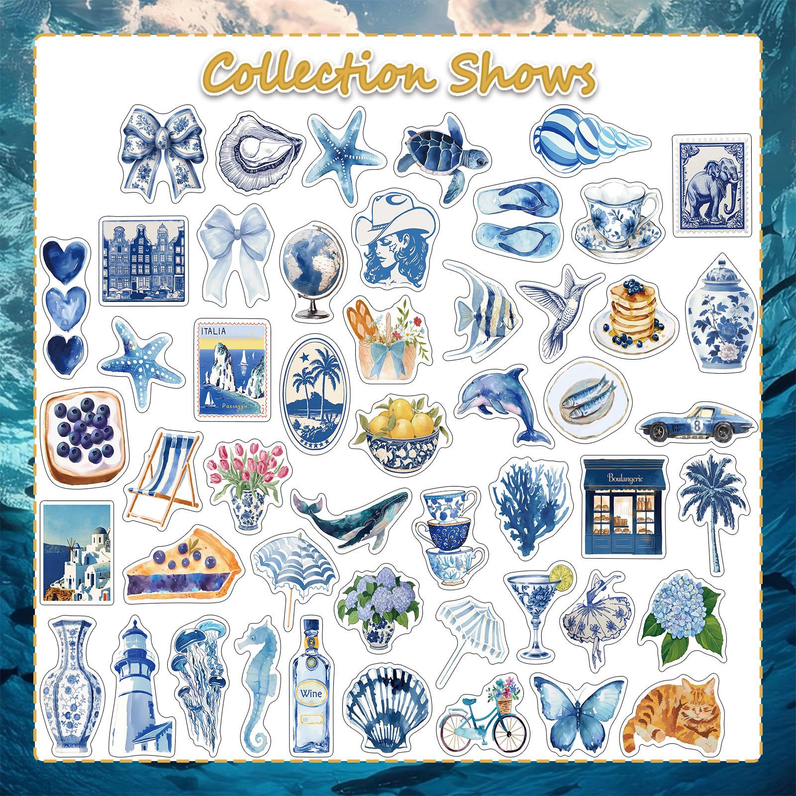50pcs Blue Watercolor Graffiti Stickers Waterproof Aesthetic Decals for Phone Laptop Notebook Guitar Cup Kids Toys
50pcs Blue Watercolor Graffiti Stickers Waterproof Aesthetic Decals for Phone Laptop Notebook Guitar Cup Kids Toys