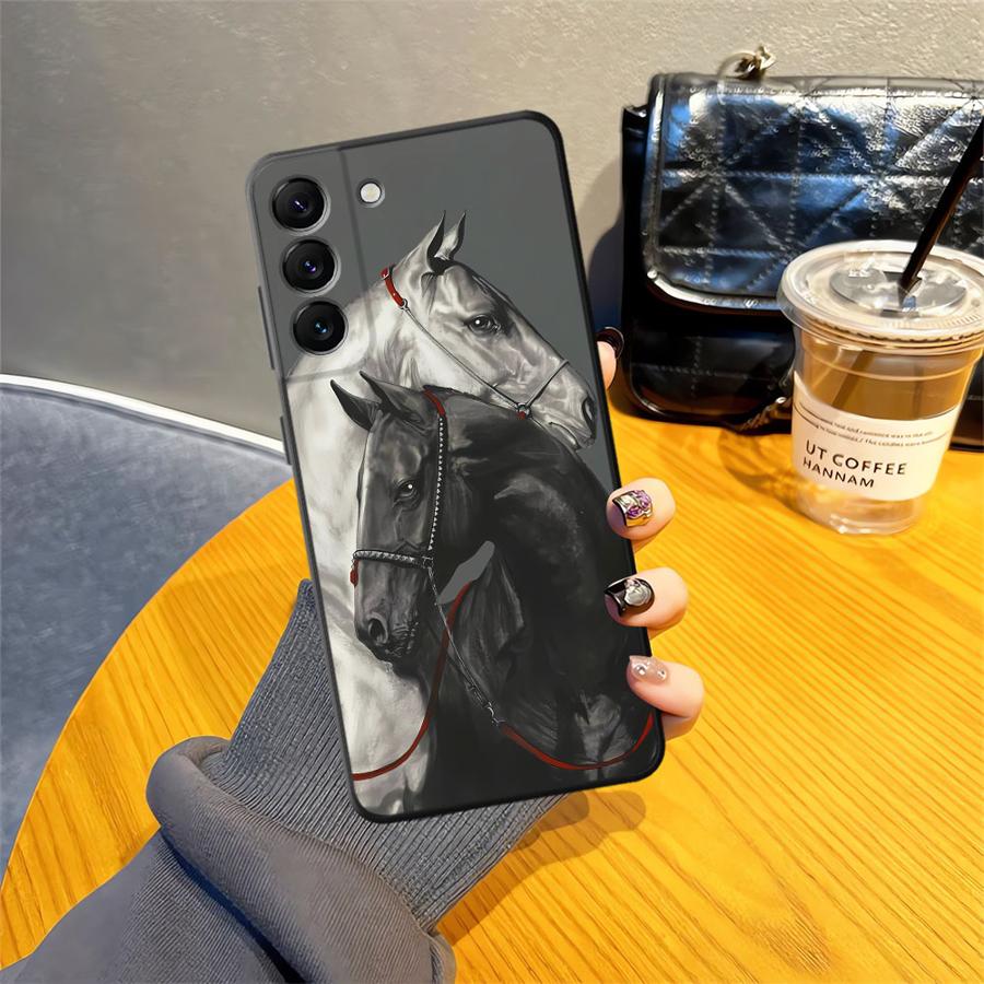 Animal Horse Pattern Black Soft Phone Cover Case for Samsung Galaxy A40 A16 A10 A12 A70 A05 A06 A30 A15 A20 A13 A50 A17 A04 Galaxy A30
Animal Horse Pattern Black Soft Phone Cover Case for Samsung Galaxy A40 A16 A10 A12 A70 A05 A06 A30 A15 A20 A13 A50 A17 A04 Galaxy A30