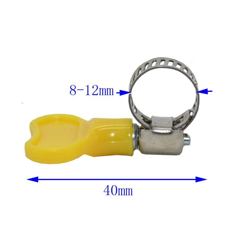 Hose retaining collar 8mm/10mm/11mm/12mm/16mm/20mm/25mm adjustable snap garden hose collar handle Anti-shedding adapter 5pcs
Hose retaining collar 8mm/10mm/11mm/12mm/16mm/20mm/25mm adjustable snap garden hose collar handle Anti-shedding adapter 5pcs