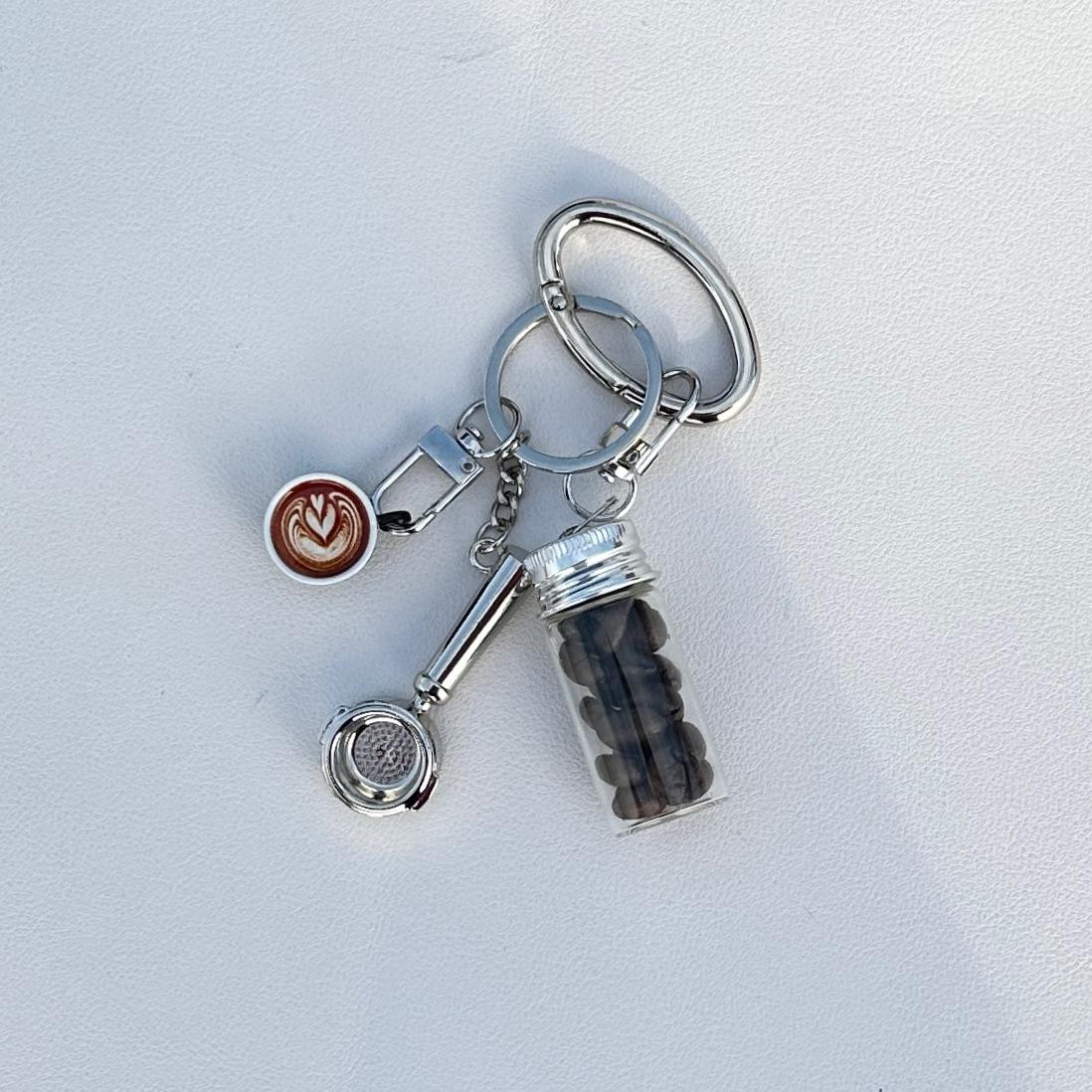 Simple Fashion Coffee Bean Alloy Keychain Pendant
Simple Fashion Coffee Bean Alloy Keychain Pendant