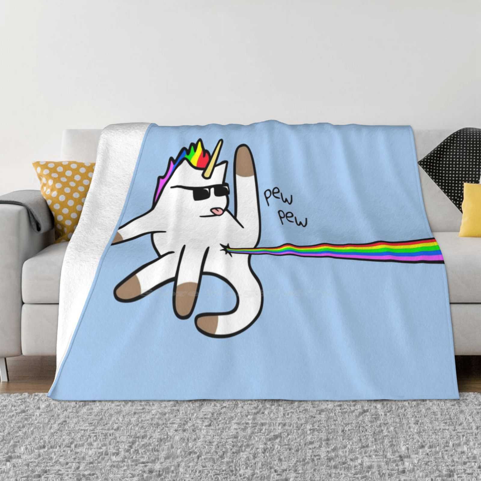 Unicorn Cat Rainbow Butt Laser All Sizes Soft Cover Blanket Home Decor Bedding Kittehs Cade Cate Kitty Kittens Butts Bums 30x40in
Unicorn Cat Rainbow Butt Laser All Sizes Soft Cover Blanket Home Decor Bedding Kittehs Cade Cate Kitty Kittens Butts Bums 30x40in