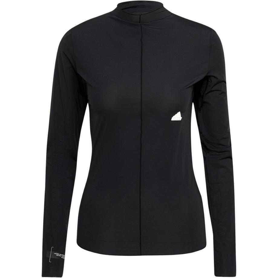 Adidas Новая футболка с длинным рукавом и логотипом на высоком воротнике, женские топы, черные HM2838 S
Adidas Новая футболка с длинным рукавом и логотипом на высоком воротнике, женские топы, черные HM2838 S