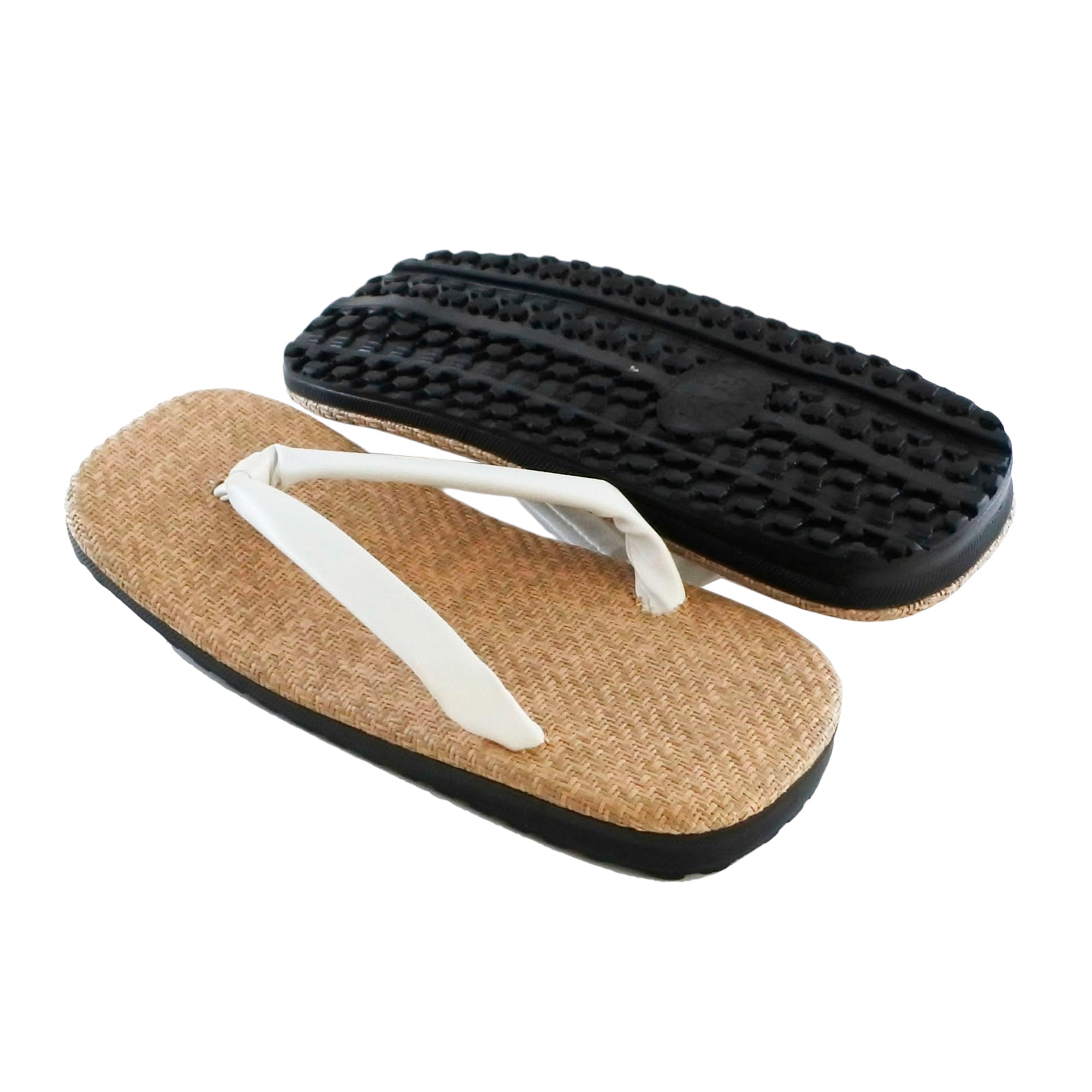 Shibata Men s Geta Sandals, New Panama Outerwear, Radial Tire Sole, White Leather, Leather Strap (L)
Shibata Men s Geta Sandals, New Panama Outerwear, Radial Tire Sole, White Leather, Leather Strap (L)
