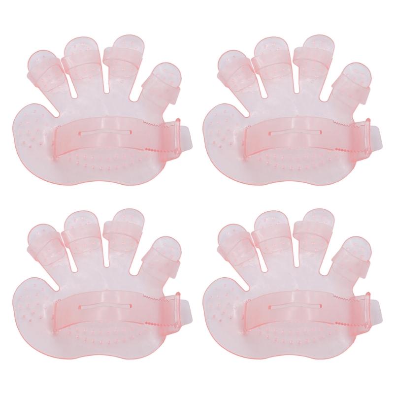 4pcs Pet Grooming Gloves Five Finger Palms Washing Glove Pet Hair Remover Glove for Easy Bathing розовый
4pcs Pet Grooming Gloves Five Finger Palms Washing Glove Pet Hair Remover Glove for Easy Bathing розовый