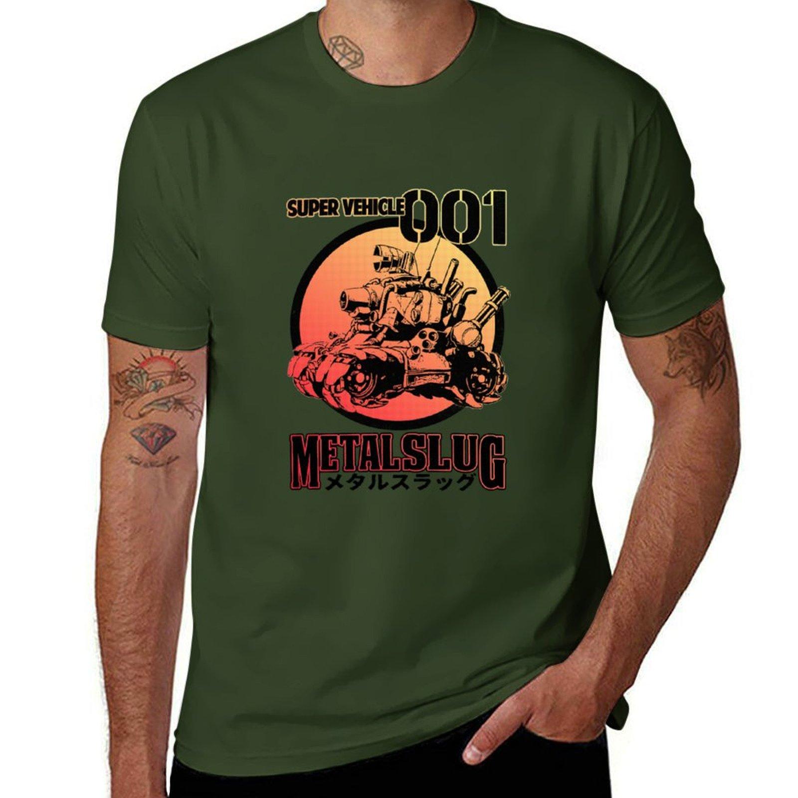 Metal Slug TShirtSuper Vehicle 001 Metal Slug Tshirt tees for a boy plain Blouse men clothes 4XL
Metal Slug TShirtSuper Vehicle 001 Metal Slug Tshirt tees for a boy plain Blouse men clothes 4XL