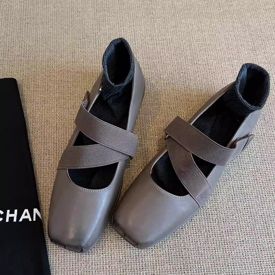 Супермягкая овчина~ Французские одинарные туфли женские балетки на плоской подошве с перекрещивающимися ремешками неглубокие вечерние туфли ретро туфли Мэри Джейн 40
Супермягкая овчина~ Французские одинарные туфли женские балетки на плоской подошве с перекрещивающимися ремешками неглубокие вечерние туфли ретро туфли Мэри Джейн 40