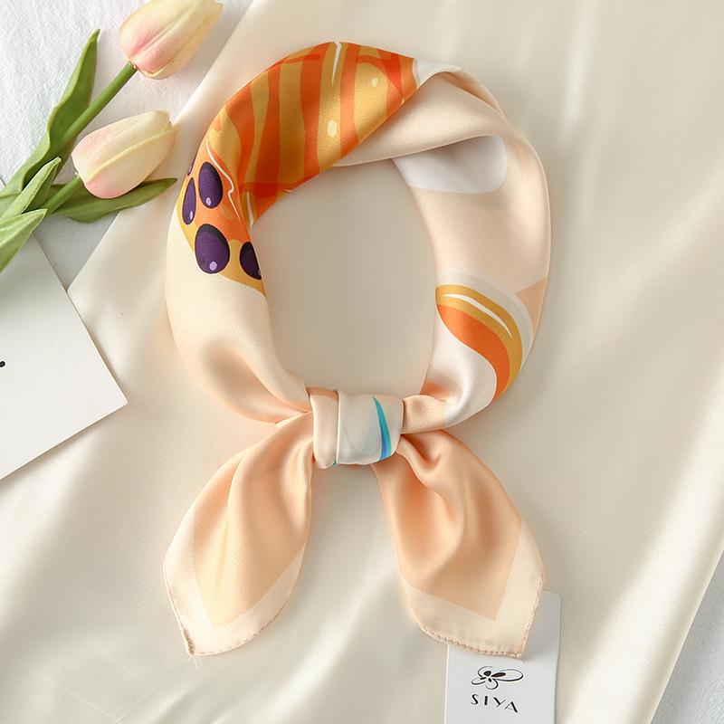 Women s Satin Silk-Feel Illustrated Square Scarf - Decorative Neck Accessory, Ideal Birthday Gift 58x58 cm
Women s Satin Silk-Feel Illustrated Square Scarf - Decorative Neck Accessory, Ideal Birthday Gift 58x58 cm