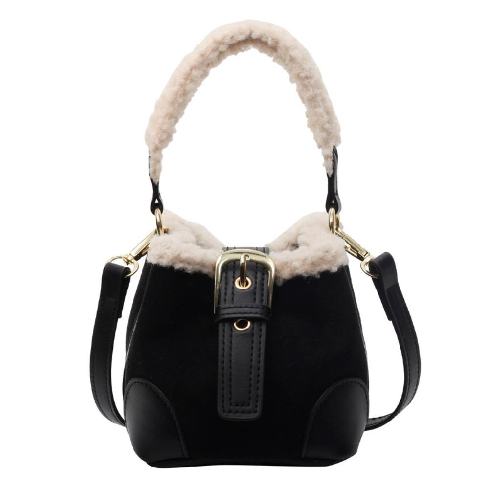 New Mini Women s Bags Versatile Lamb Wool Bucket Shoulder Bag Crossbody Bag Elegant Handbag Autumn Winter чёрный
New Mini Women s Bags Versatile Lamb Wool Bucket Shoulder Bag Crossbody Bag Elegant Handbag Autumn Winter чёрный
