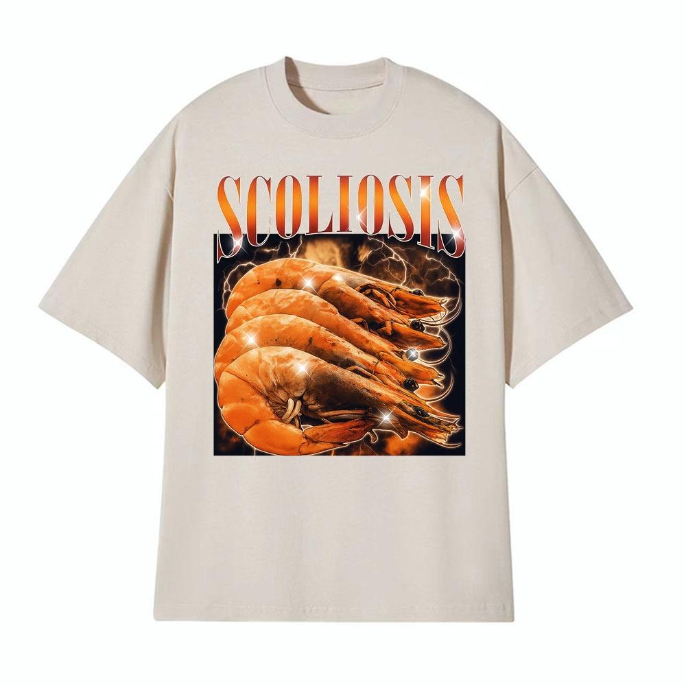 Funny Shrimp Scoliosis Meme Printed T Shirt Unisex Women Clothing Vintage Oversized Tshirts Cotton Short Sleeve Tshirt Streetwear 4XL
Funny Shrimp Scoliosis Meme Printed T Shirt Unisex Women Clothing Vintage Oversized Tshirts Cotton Short Sleeve Tshirt Streetwear 4XL