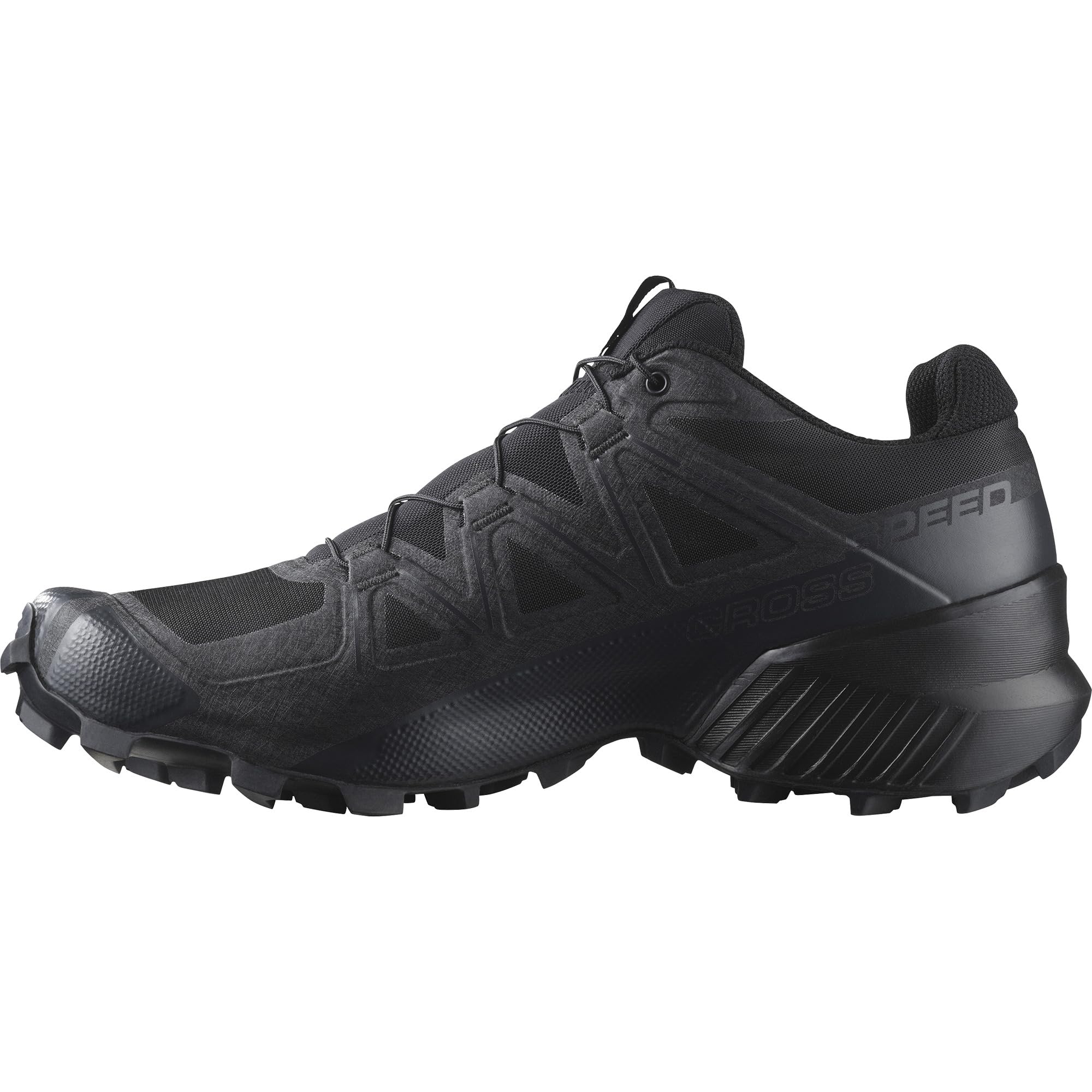 Salomon SPEEDCROSS Men s Trail Running Shoes, Black/Black/Phantom, Size 27.0 cm
Salomon SPEEDCROSS Men s Trail Running Shoes, Black/Black/Phantom, Size 27.0 cm