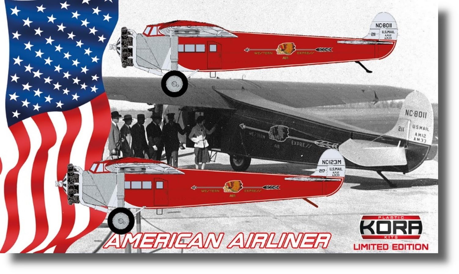 Kora Models Fokker America Model 8 Super Universal Late Model Американский авиалайнер Пластиковая модель KORPK72191 1/72
Kora Models Fokker America Model 8 Super Universal Late Model Американский авиалайнер Пластиковая модель KORPK72191 1/72