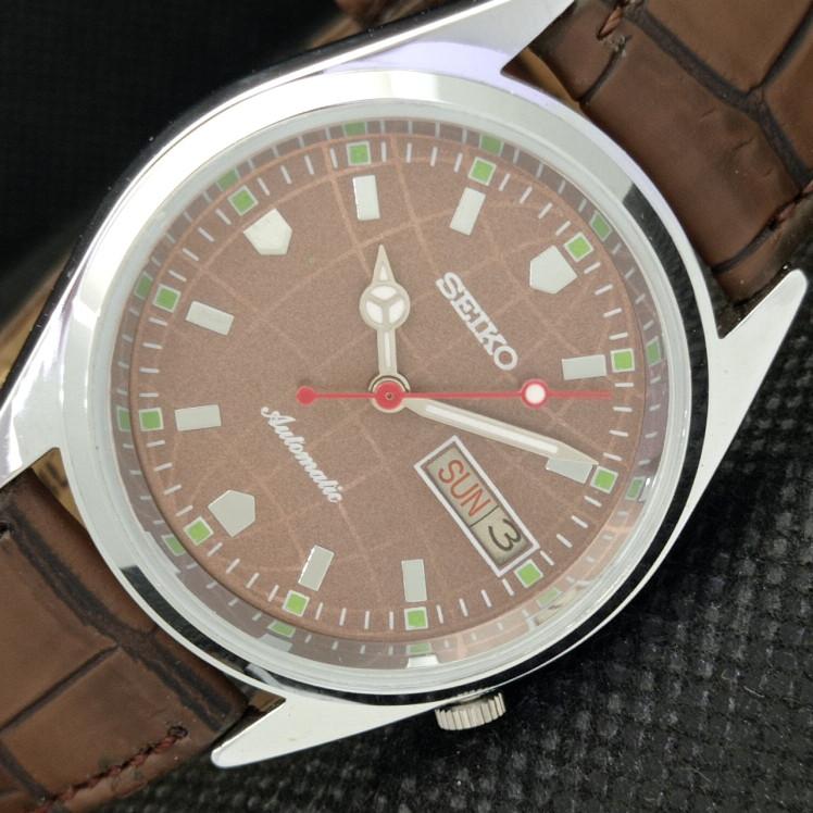 REFURBISHED VINTAGE SEIKO AUTO 7019A JAPAN MENS D/D BROWN WATCH 610b-a317986-9 SKU610b-a317986
REFURBISHED VINTAGE SEIKO AUTO 7019A JAPAN MENS D/D BROWN WATCH 610b-a317986-9 SKU610b-a317986