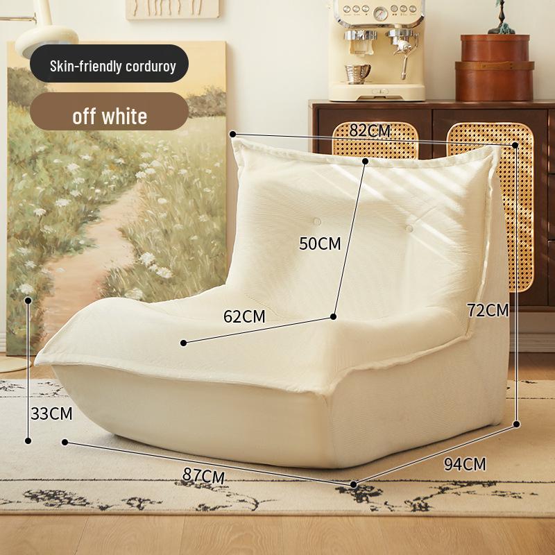 Lazy Caterpillar Beanbag Sofa: Tatami Recliner for Bedroom, Balcony, and Living Room Leisure.
Lazy Caterpillar Beanbag Sofa: Tatami Recliner for Bedroom, Balcony, and Living Room Leisure.