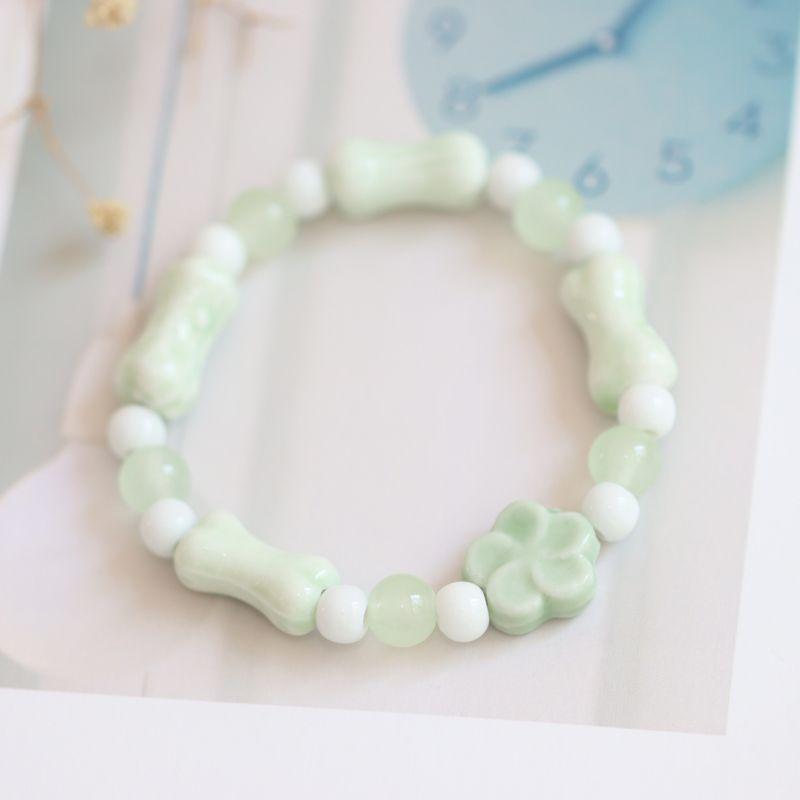 Свежий Цзиндэчжэнь Керамический Студенческий Ювелирный Браслет Green Flower
Свежий Цзиндэчжэнь Керамический Студенческий Ювелирный Браслет Green Flower