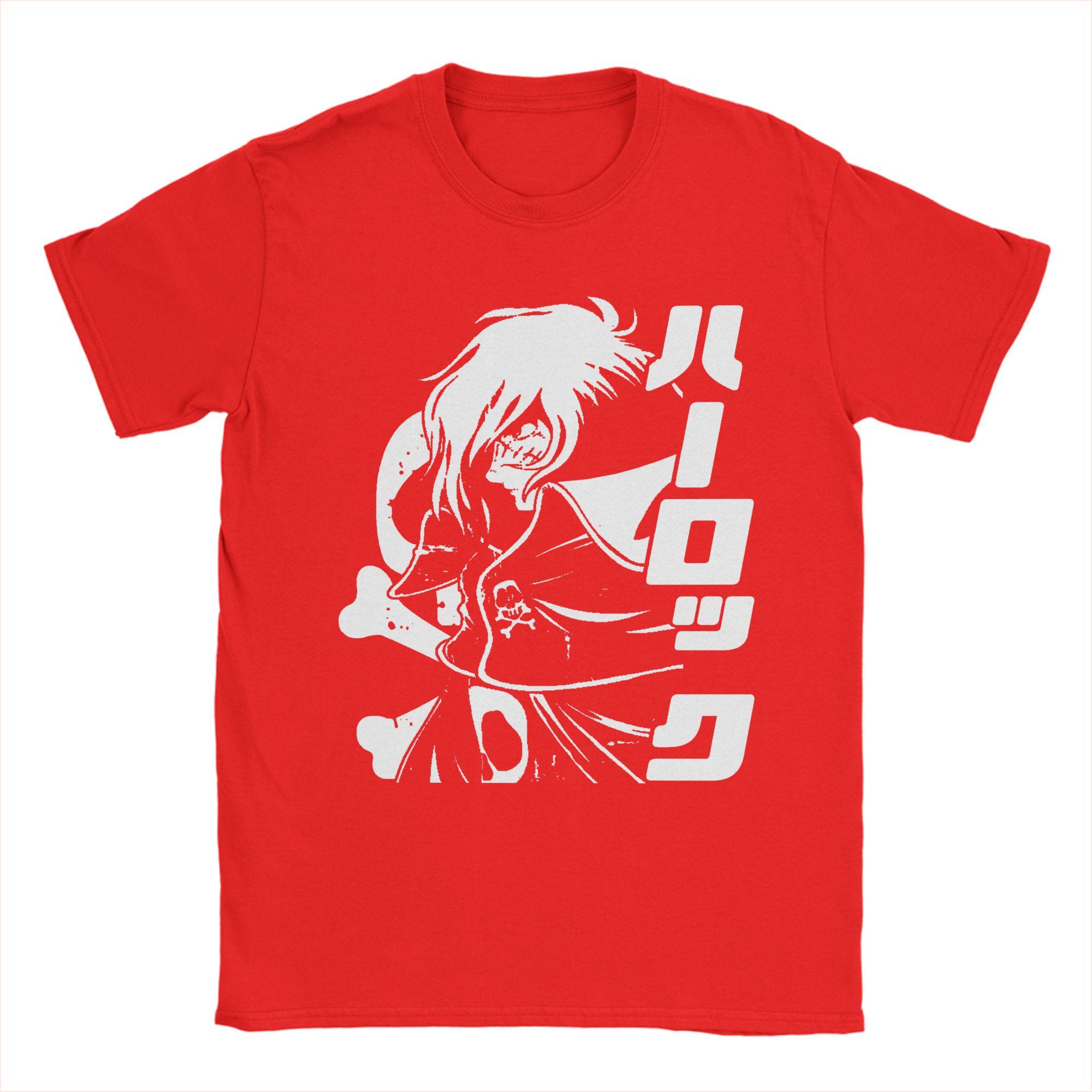 Mens TShirts Space Pirate Captain Harlock Albator Vintage 100 Cotton Tees Short Sleeve T Shirt Crew Neck Clothes Adult S
Mens TShirts Space Pirate Captain Harlock Albator Vintage 100 Cotton Tees Short Sleeve T Shirt Crew Neck Clothes Adult S