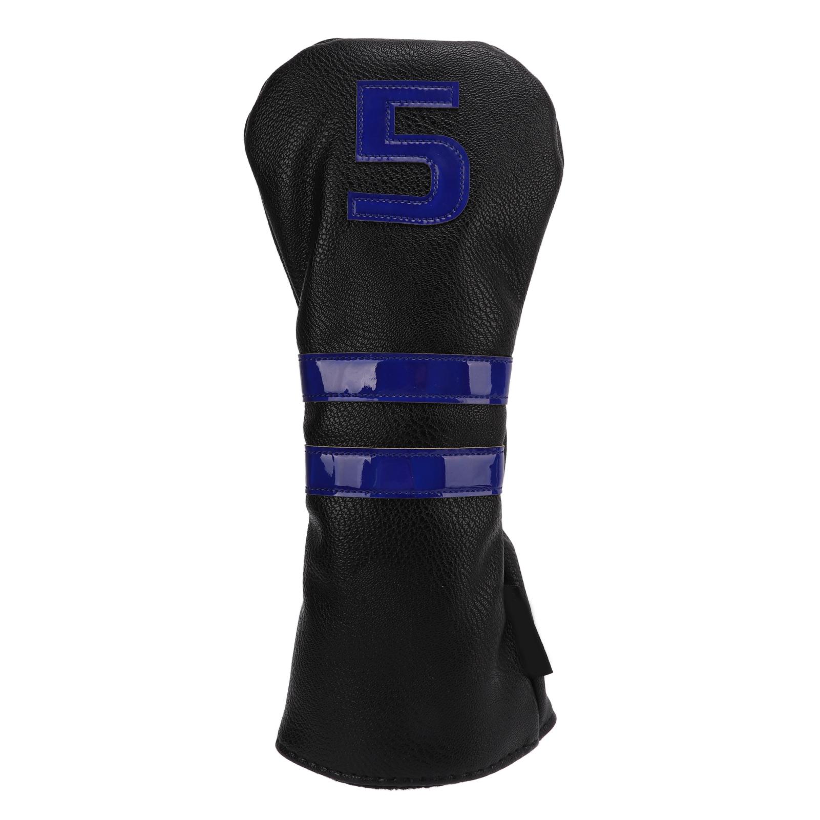 Waterproof Golf Head Covers PU Leather Wood Club Headcover No. 5 Golf Head Protector Cover чорний
Waterproof Golf Head Covers PU Leather Wood Club Headcover No. 5 Golf Head Protector Cover чорний