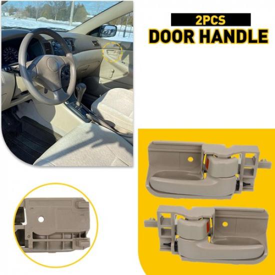 Door Handle Set For 2003-2008 Toyota Corolla Plastic Beige 2-Pcs
Door Handle Set For 2003-2008 Toyota Corolla Plastic Beige 2-Pcs