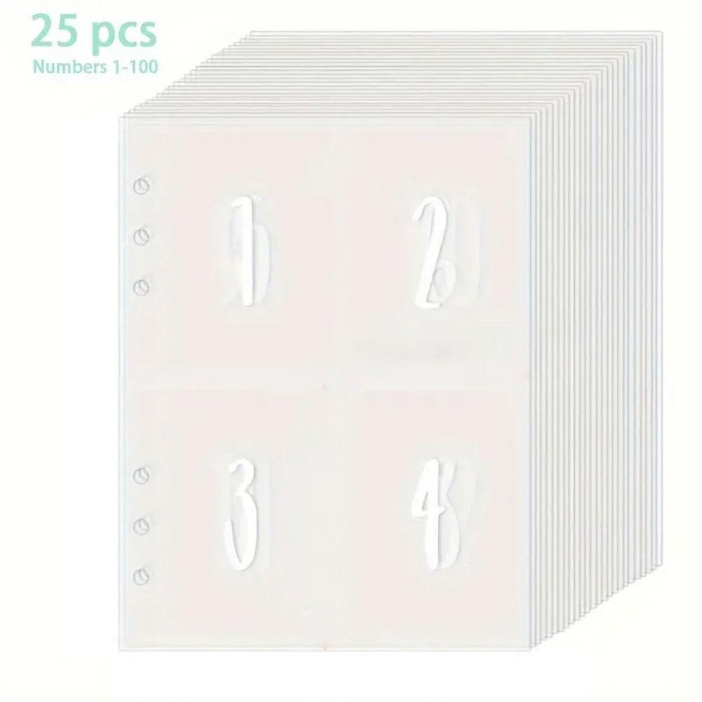 Square A5 Binder Sleeves PP Photo Album Binder Album Accessories Binder Sleeves Photocard Storage 25pcs
Square A5 Binder Sleeves PP Photo Album Binder Album Accessories Binder Sleeves Photocard Storage 25pcs