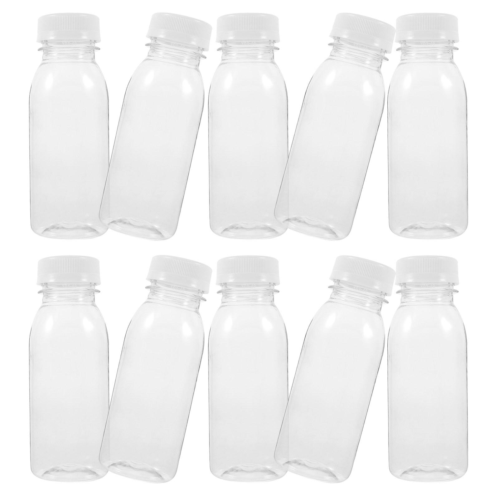 PET Plastic Transparent Milk Bottles 10pcs Juice Beverage Containers Disposable Water Jars for Sub Drinks 13.5x5x5cm
PET Plastic Transparent Milk Bottles 10pcs Juice Beverage Containers Disposable Water Jars for Sub Drinks 13.5x5x5cm