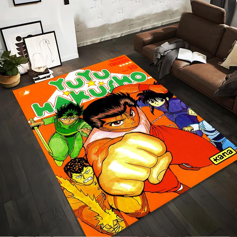 Yu Yu Hakusho Anime Carpet with Bold Characters and Orange Design Suitable for use as an anti-slip for living room bedroom sofas 40x60cm( 15x23in )
Yu Yu Hakusho Anime Carpet with Bold Characters and Orange Design Suitable for use as an anti-slip for living room bedroom sofas 40x60cm( 15x23in )