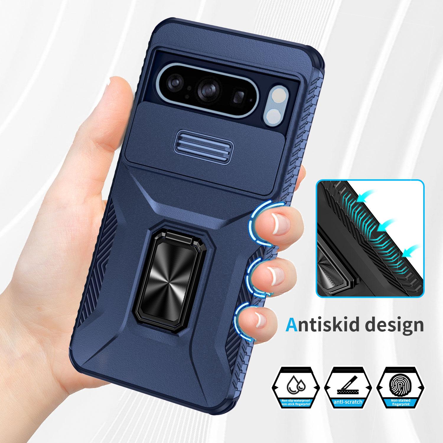 For Google Pixel 8 Pro Case Camshield Kickstand TPU+PC Anti-Slip Phone Cover Pink+Wine Red
For Google Pixel 8 Pro Case Camshield Kickstand TPU+PC Anti-Slip Phone Cover Pink+Wine Red