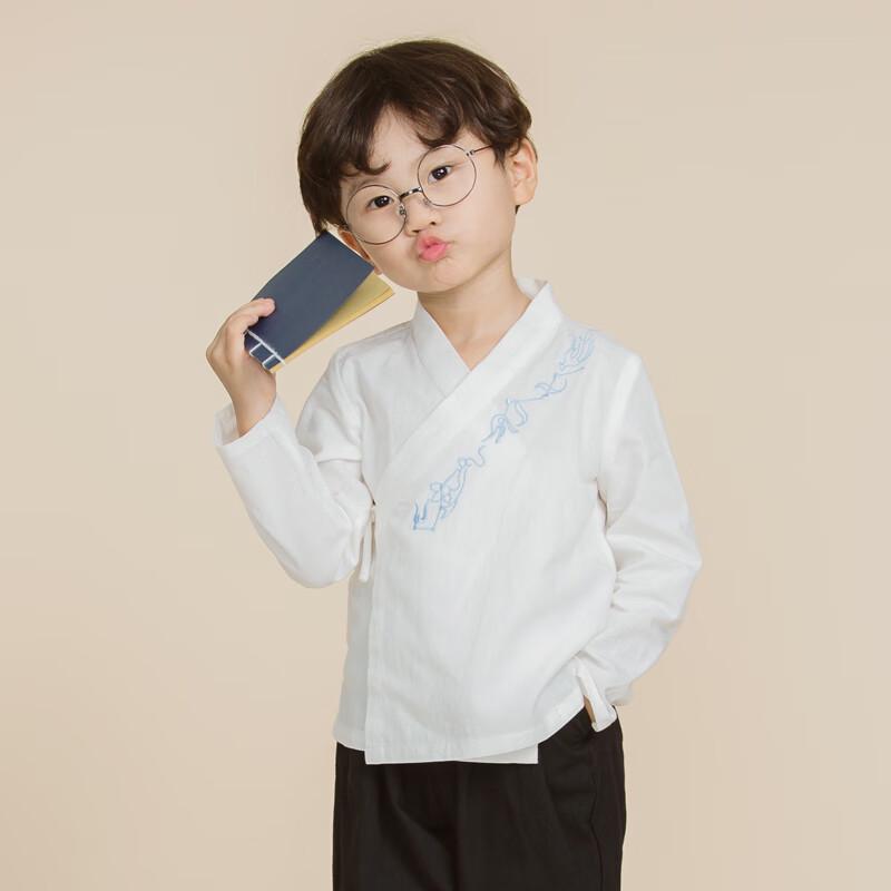 Boys Traditional Hanfu Crossover Collar Shirt 120
Boys Traditional Hanfu Crossover Collar Shirt 120