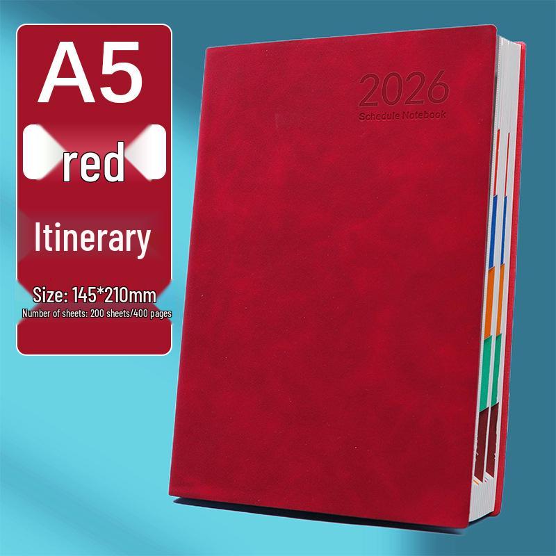 2026 A5 Щоденник та Планувальник - 365 Днів Самодисципліни та Тайм-Менеджменту A5 червоний
2026 A5 Щоденник та Планувальник - 365 Днів Самодисципліни та Тайм-Менеджменту A5 червоний