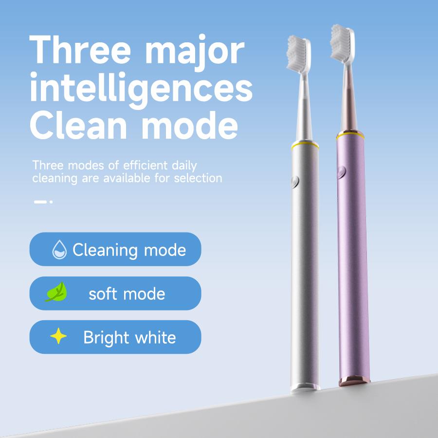jian Intelligent electric toothbrush with DuPont soft hair and multiple adjustable settings for couples
jian Intelligent electric toothbrush with DuPont soft hair and multiple adjustable settings for couples