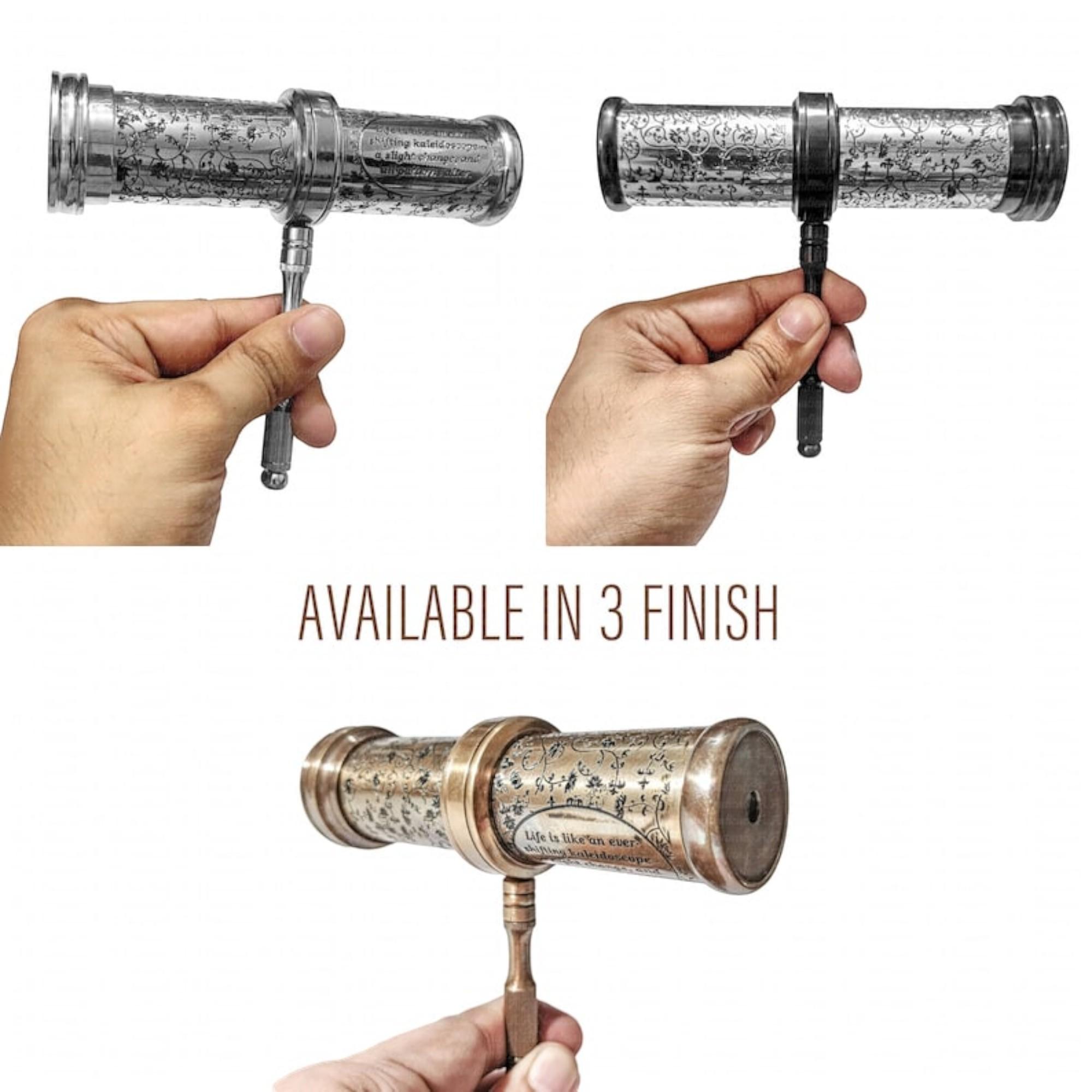 Персонализированный классический калейдоскоп, латунный калейдоскоп с деревянной коробкой, детская игрушка, гравированный свадебный подарок, креативная идея индивидуального подарка (3 варианта отделки)
Персонализированный классический калейдоскоп, латунный калейдоскоп с деревянной коробкой, детская игрушка, гравированный свадебный подарок, креативная идея индивидуального подарка (3 варианта отделки)