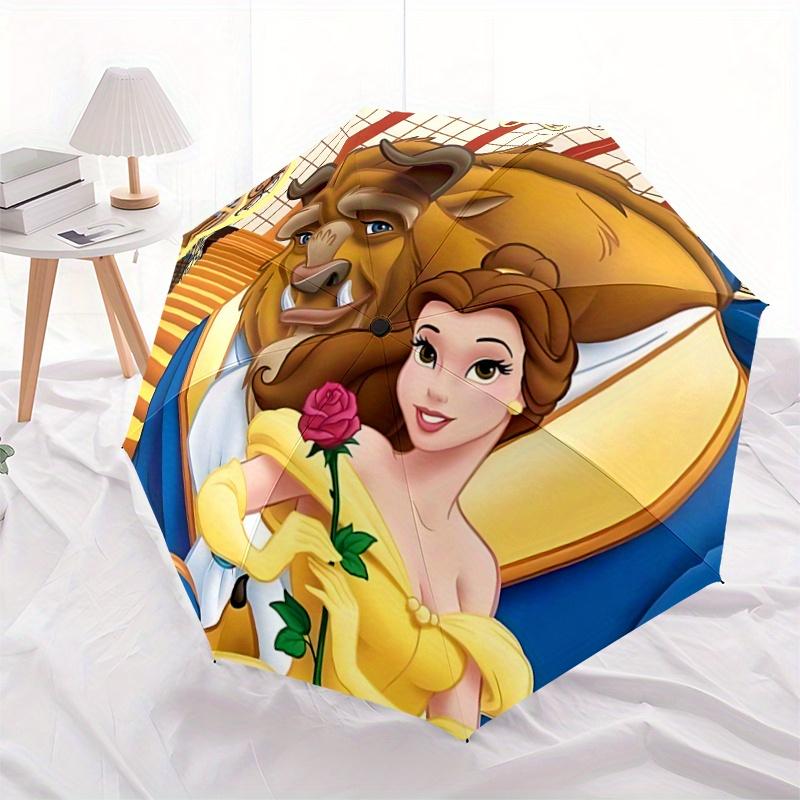 1pc Beauty & Beast Auto Open Close Umbrella, Portable 3-Fold Design with 8-Bone Iron Frame, Outdoor Umbrella, Ideal Gift for Fans, Travelers
1pc Beauty & Beast Auto Open Close Umbrella, Portable 3-Fold Design with 8-Bone Iron Frame, Outdoor Umbrella, Ideal Gift for Fans, Travelers