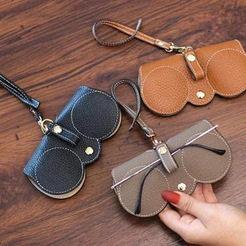 Soft Leather Sunglasses Bag Eyewear Case Container Storage Box Portable Hanging Glasses Bag Anti-Compression Sunglasses Case
Soft Leather Sunglasses Bag Eyewear Case Container Storage Box Portable Hanging Glasses Bag Anti-Compression Sunglasses Case
