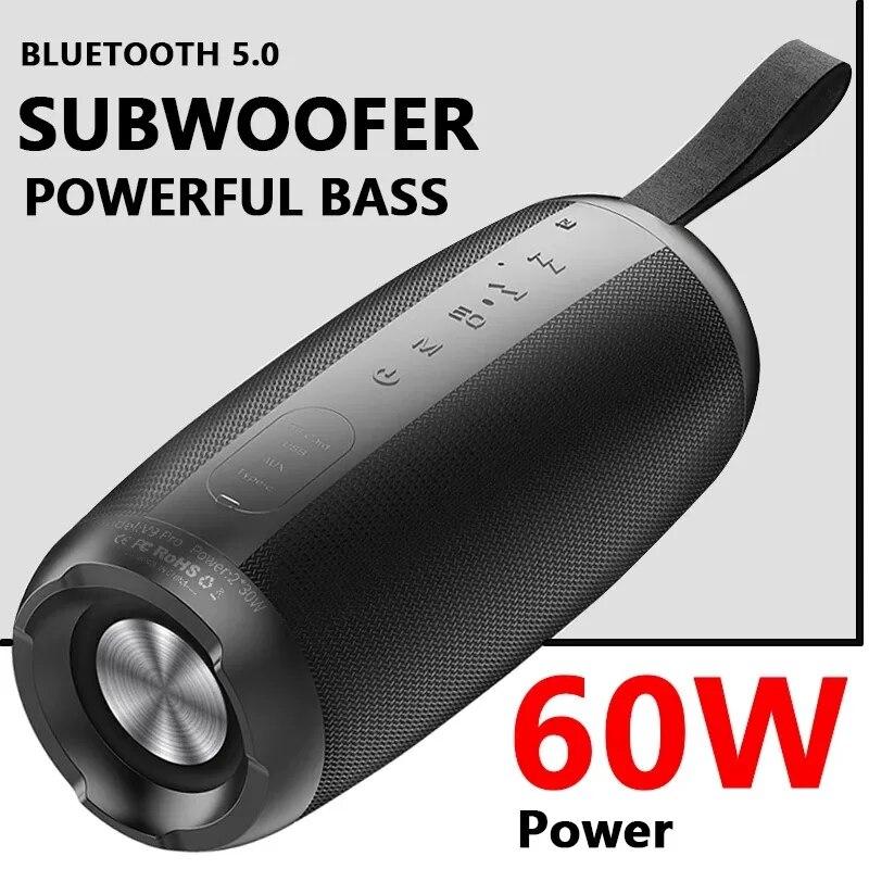 Мощные 60 Вт, 6600 мАч, портативные Bluetooth-колонки, домашняя уличная колонка TWS, супер сабвуфер, IPX7, водонепроницаемый звуковой ящик с тяжелыми басами
Мощные 60 Вт, 6600 мАч, портативные Bluetooth-колонки, домашняя уличная колонка TWS, супер сабвуфер, IPX7, водонепроницаемый звуковой ящик с тяжелыми басами