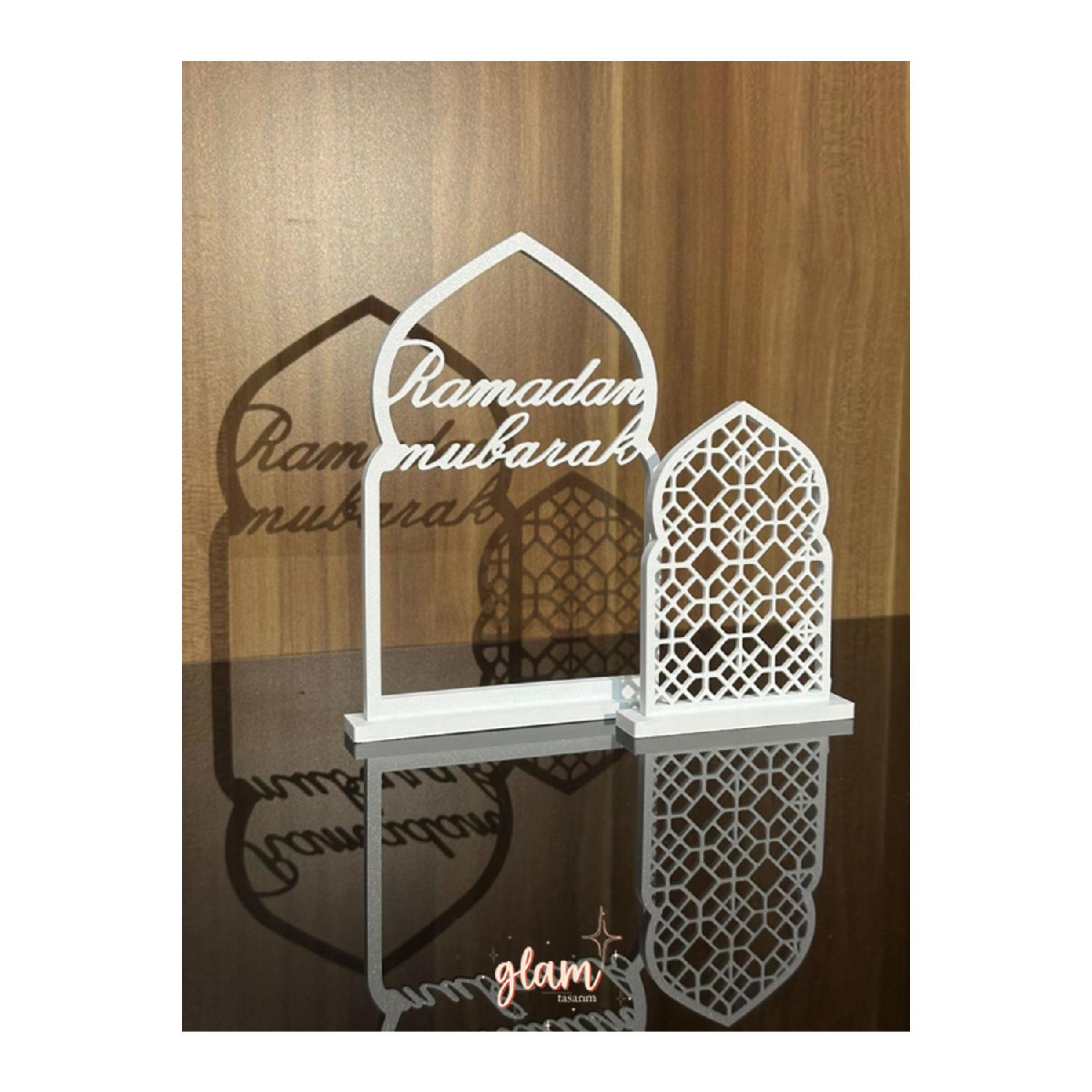 Ramadan Mubarak 2 Piece Set Ramadan Bear Gift Ornamental Decoration Table Table Ornament Ramadan Feast білий
Ramadan Mubarak 2 Piece Set Ramadan Bear Gift Ornamental Decoration Table Table Ornament Ramadan Feast білий