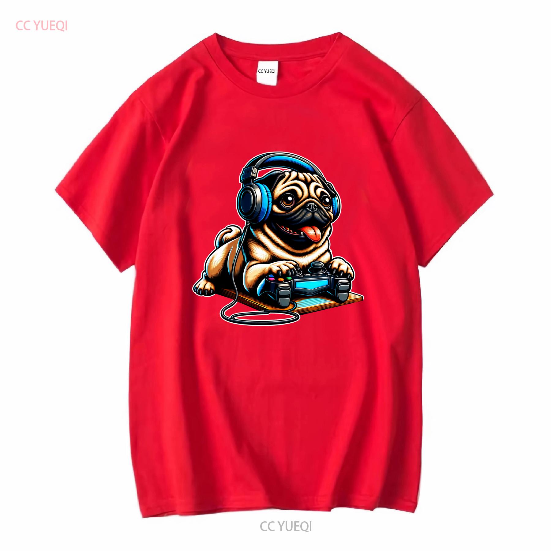 Pugs Dogs Playing Gamer Funny Pug Dog Breed Cute Puppies T Shirt vintage Washed Casual Comfortable Stretched vintage Washed S
Pugs Dogs Playing Gamer Funny Pug Dog Breed Cute Puppies T Shirt vintage Washed Casual Comfortable Stretched vintage Washed S