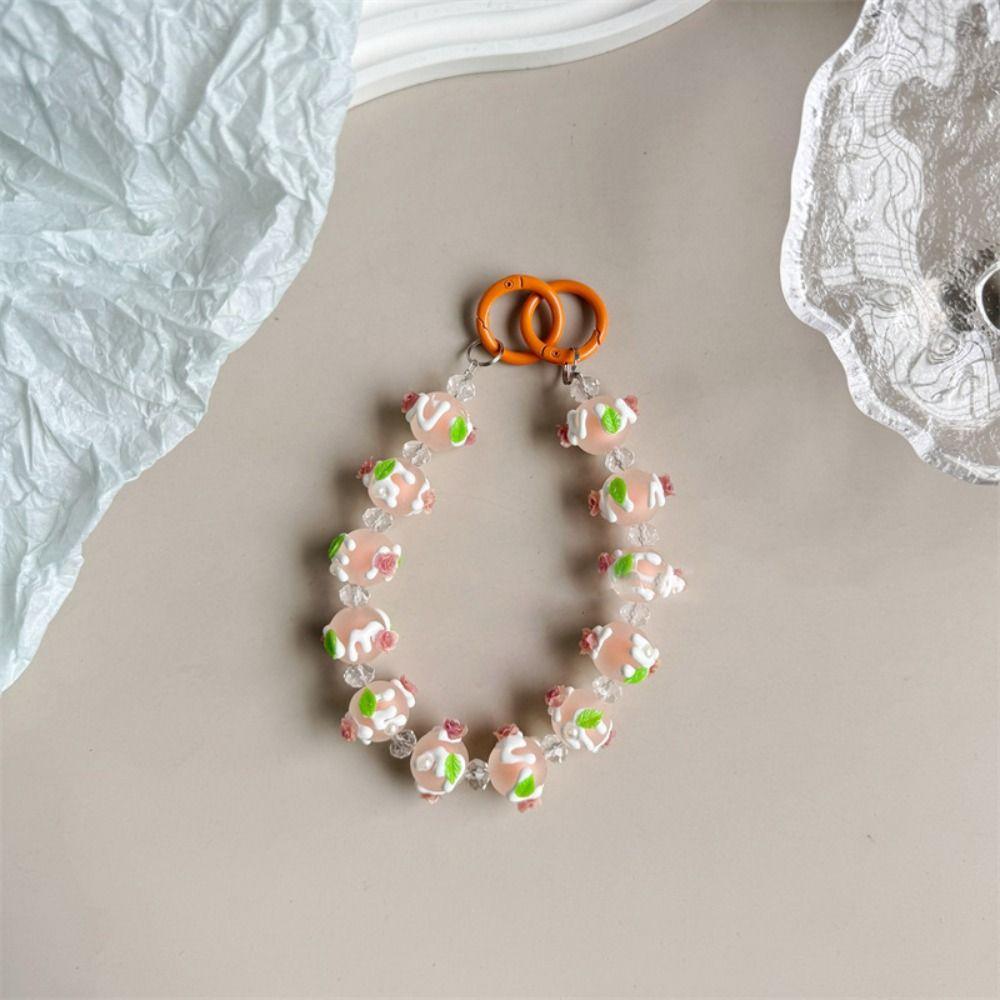 Rose Beads Colorful Mobile Phone Strap Jewelry Hand Drawn Beaded Anti Loss Phone Strap Girl оранжевый
Rose Beads Colorful Mobile Phone Strap Jewelry Hand Drawn Beaded Anti Loss Phone Strap Girl оранжевый