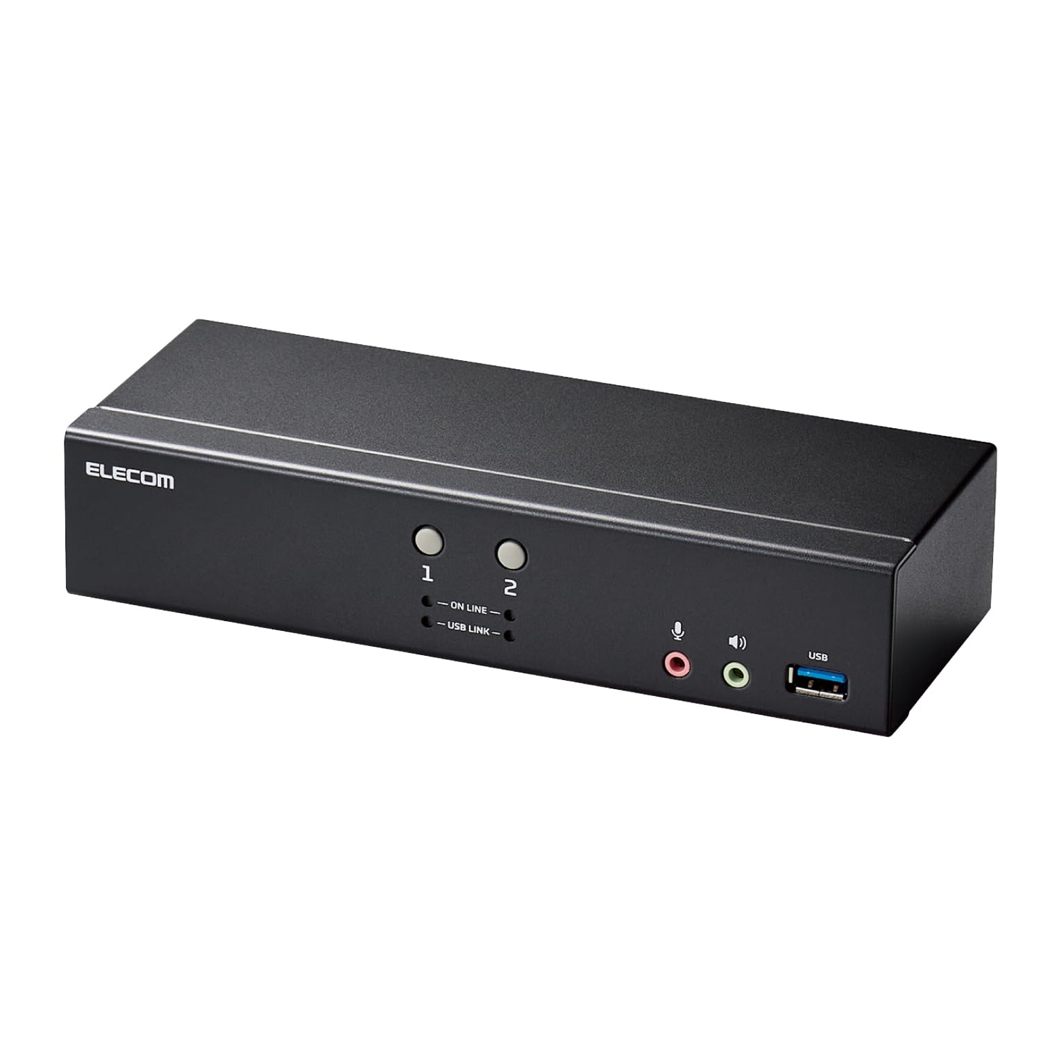 ELECOM PC Switcher KVM Switch 2 Ports Switching between 2 PCs with 4K60Hz Emulation Function DisplayPort(TM) KVM-NDUS2 чорний
ELECOM PC Switcher KVM Switch 2 Ports Switching between 2 PCs with 4K60Hz Emulation Function DisplayPort(TM) KVM-NDUS2 чорний