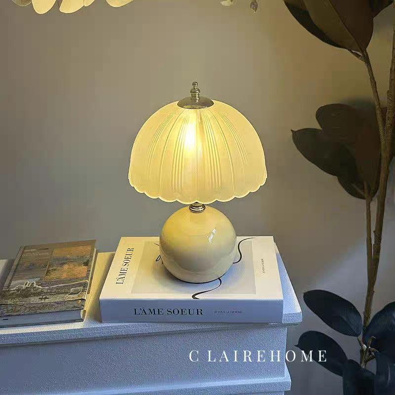 Jellyfish Romantic Nordic Bedside Lamp - Eye-Friendly Glass Design for Bedrooms Button Switch, Red Body
Jellyfish Romantic Nordic Bedside Lamp - Eye-Friendly Glass Design for Bedrooms Button Switch, Red Body