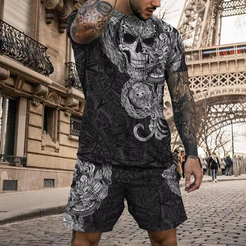 Summer Men Clothing 3d Print Men s Tracksuits OversizT-shirt + Shorts Two-piece Man T-Shirts Shorts Set Breathable Set S
Summer Men Clothing 3d Print Men s Tracksuits OversizT-shirt + Shorts Two-piece Man T-Shirts Shorts Set Breathable Set S