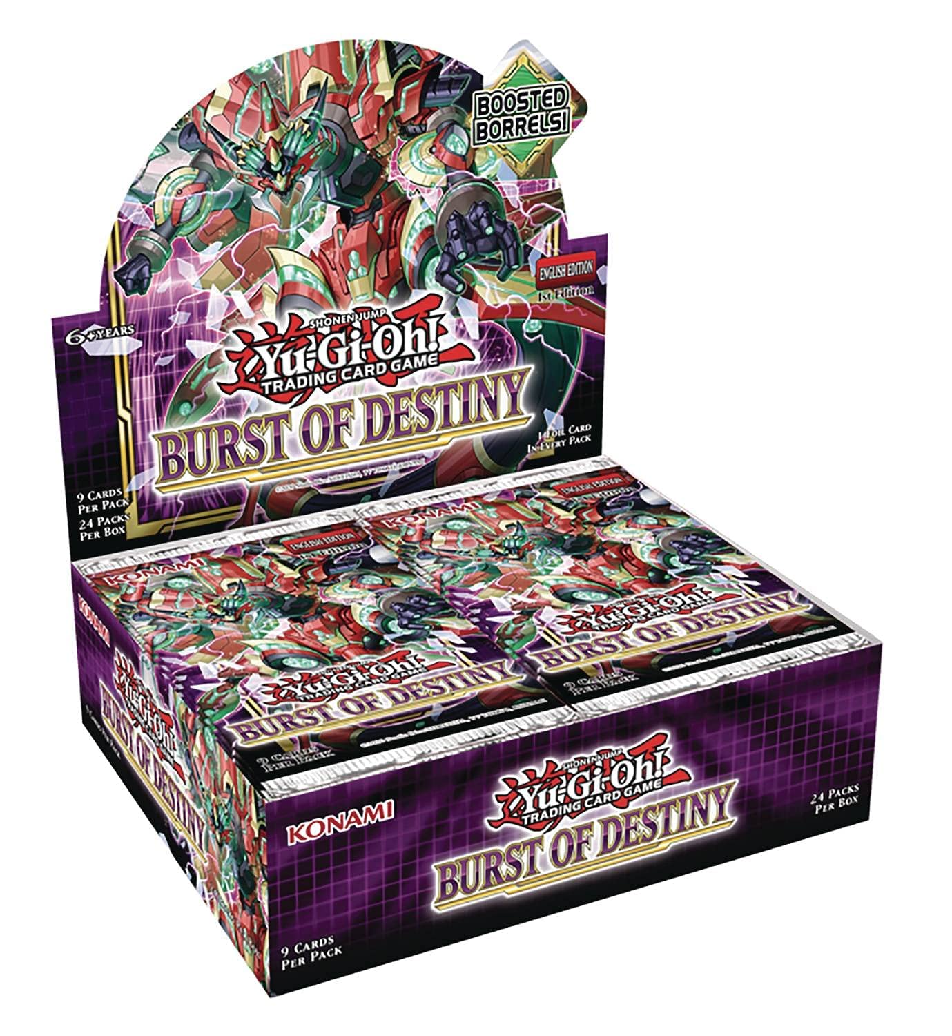 Konami TCG Fate of Rupture Ускоритель Дисплей Yu-Gi-Oh! 
Konami TCG Fate of Rupture Ускоритель Дисплей Yu-Gi-Oh!