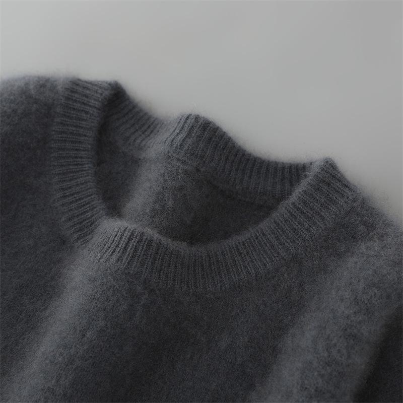 Men s Pure Wool Thick Round Neck Sweater for Autumn/Winter - Casual, Warm Knit Base Layer Medium (50-60kg)
Men s Pure Wool Thick Round Neck Sweater for Autumn/Winter - Casual, Warm Knit Base Layer Medium (50-60kg)