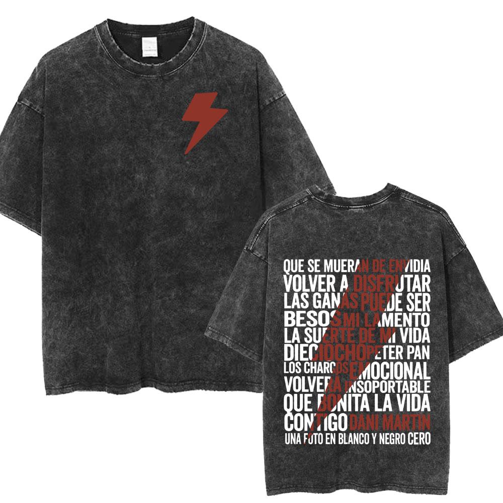 Dani Martin Ptos Anos Graphic Vintage Washed Tshirt Men Women YK Trend Tshirt Man Hip Hop Oversized T Shirts Unisex Streetwear S
Dani Martin Ptos Anos Graphic Vintage Washed Tshirt Men Women YK Trend Tshirt Man Hip Hop Oversized T Shirts Unisex Streetwear S