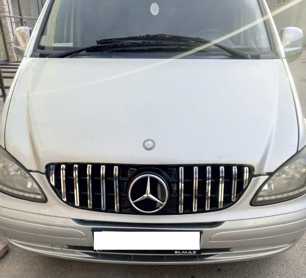Передняя решётка 2004-2010 гг. GT Panamericana Chrome Eco для Mercedes Vito W639
Передняя решётка 2004-2010 гг. GT Panamericana Chrome Eco для Mercedes Vito W639