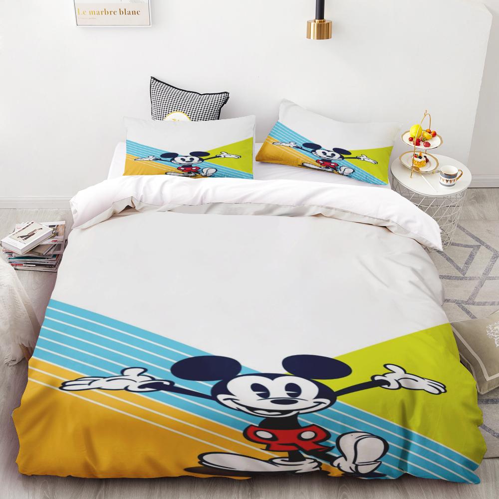 Mickey Cute Printed Cartoon Quilt Duvet Cover Set Bedding Twin 3-Piece 1 Children S Queen/King Bed Warm Gifts Queen/King 135x200cm
Mickey Cute Printed Cartoon Quilt Duvet Cover Set Bedding Twin 3-Piece 1 Children S Queen/King Bed Warm Gifts Queen/King 135x200cm