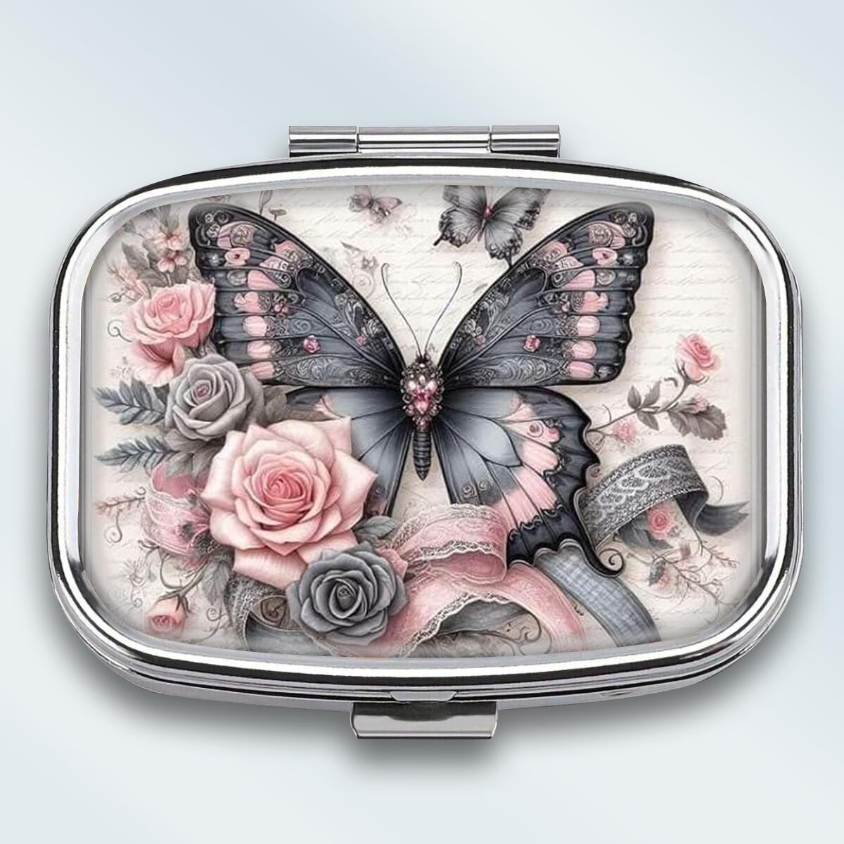 Portable Pill Box with 2 Compartments, Mini Metal Medicine Organizer Case, Cute Printed Pill Container for Vitamins, Pills, Jewelry, Travel, Daily Use разноцветный
Portable Pill Box with 2 Compartments, Mini Metal Medicine Organizer Case, Cute Printed Pill Container for Vitamins, Pills, Jewelry, Travel, Daily Use разноцветный