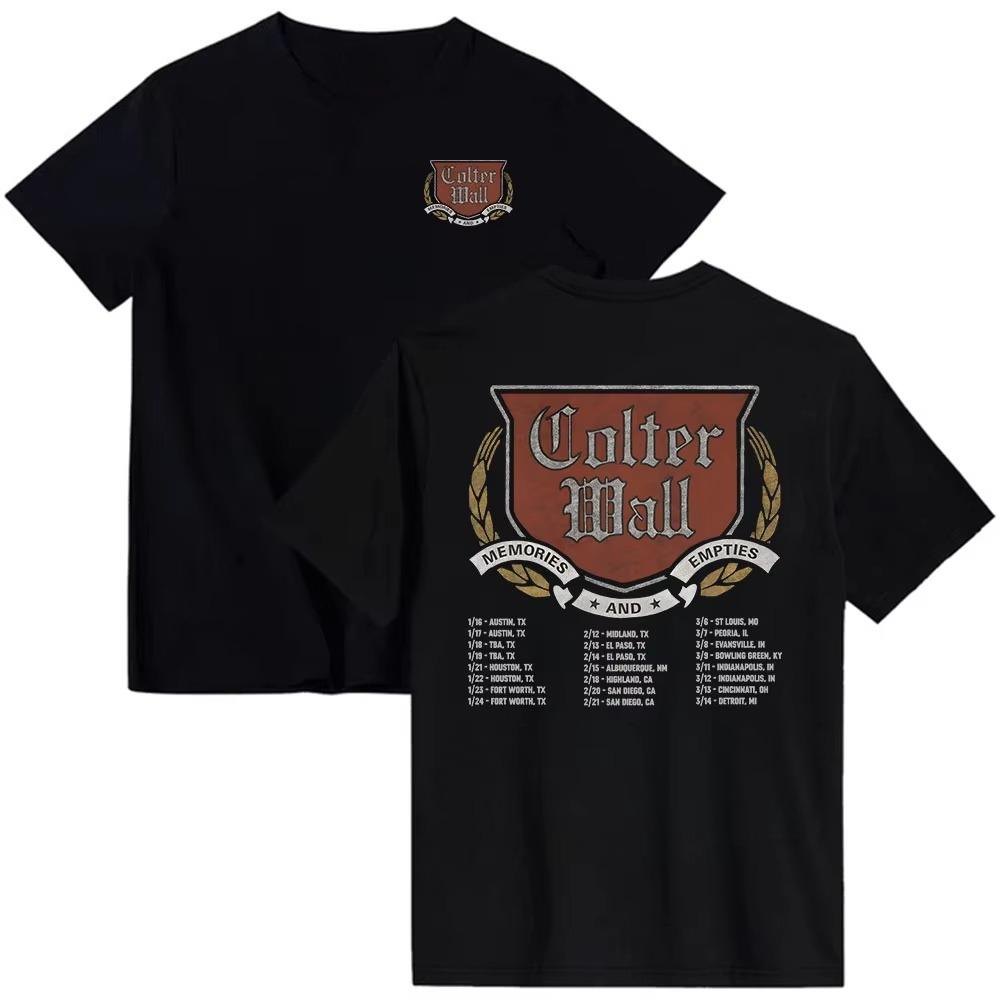 Colter Wall: Memories and Empties Tour 2026 T-shirt Male Fashion Short Sleeve Cotton Tshirts Unisex Streetwear Graphic Print ... 5XL різнокольоровий
Colter Wall: Memories and Empties Tour 2026 T-shirt Male Fashion Short Sleeve Cotton Tshirts Unisex Streetwear Graphic Print ... 5XL різнокольоровий